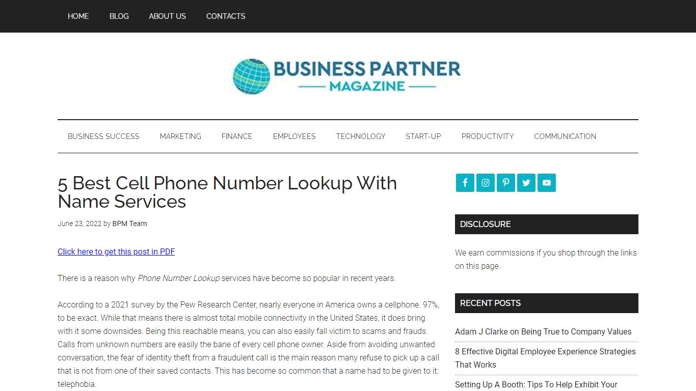 5 Best Cell Phone Number Lookup With Name Services